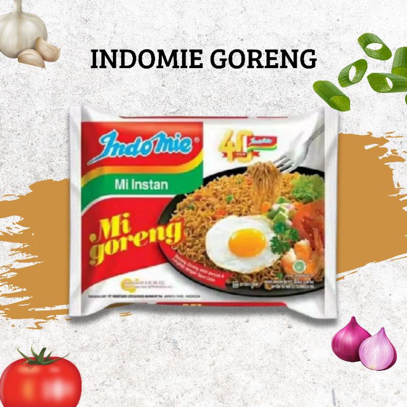 

Indomie Goreng Original 85gr Ecer
