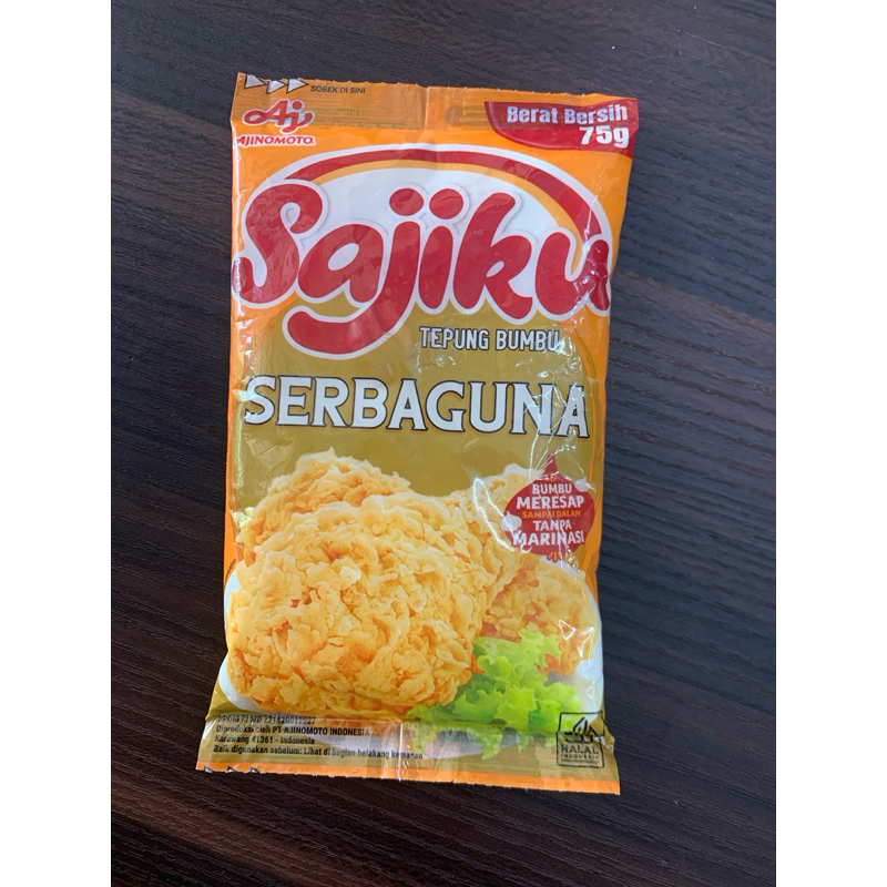 

Sajiku Tepung Bumbu Serbaguna 75gr (5pcs)