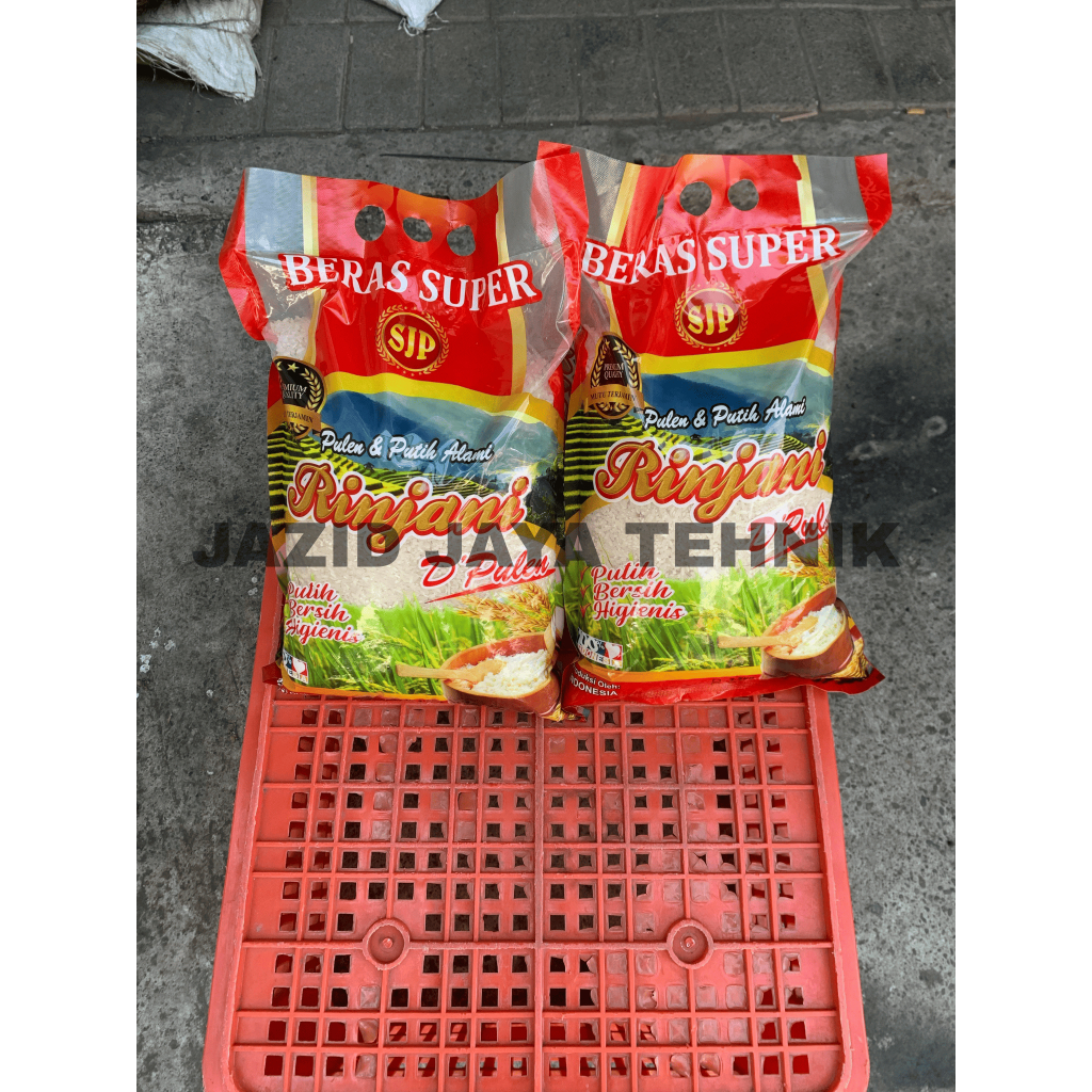 

Beras Super Rinjani 3 Kg Pulen SJP Tanpa Pengawet Tanpa Pemutih Tanpa Pewangi Berkualitas