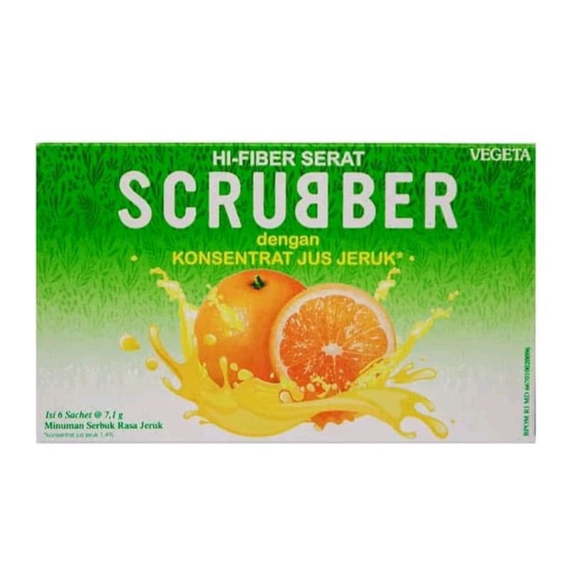 

Vegeta Scrubber isi 6 sachet per dus