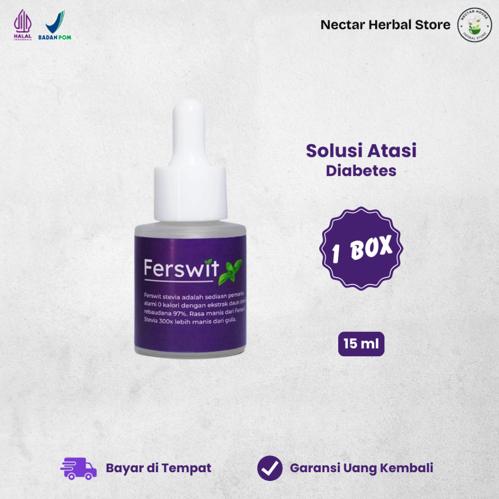 

Ferswit Gula Tetes Dari Daun Stevia Rebaudiana