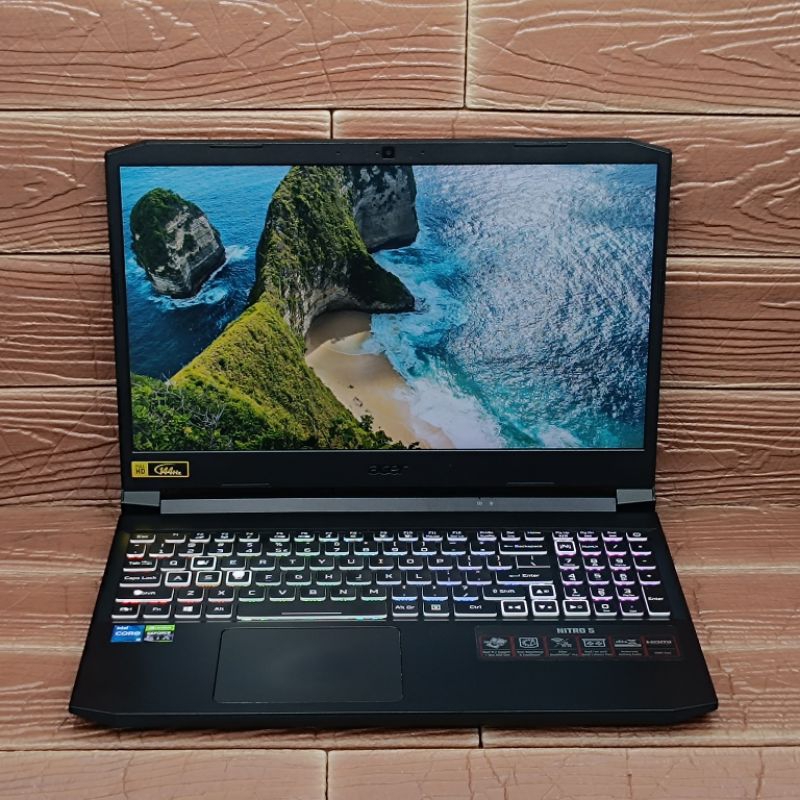 Laptop Acer NITRO 5 AN515-57 Intel Core i5-11400H RAM 8GB SSD 512GB RTX 3050 GEN11