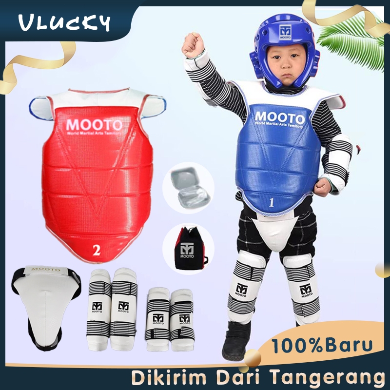 Body Protector Taekwondo Set Perlengkapan Taekwondo Anak Perlengkapan Latihan Taekwondo