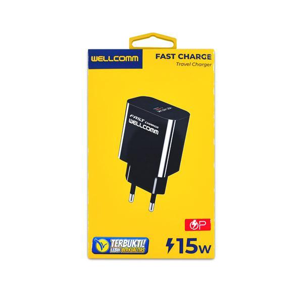 Wellcomm Travel Charger 15W Type-C
