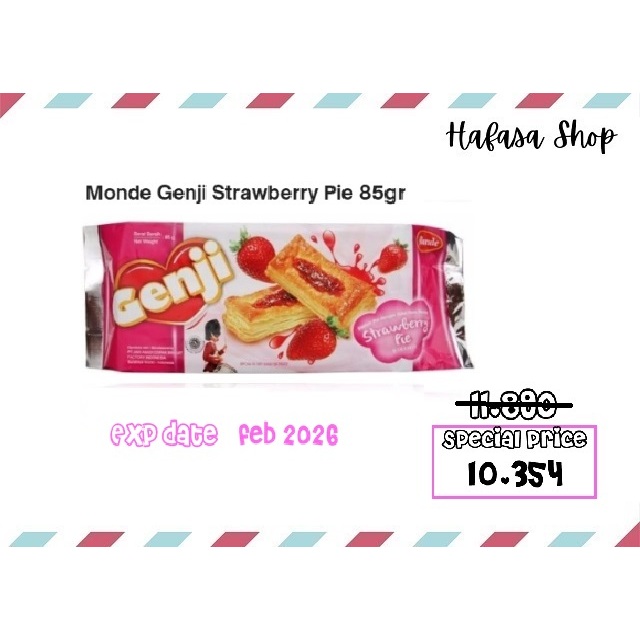 

Monde Genji Strawberry Pie 85 gram