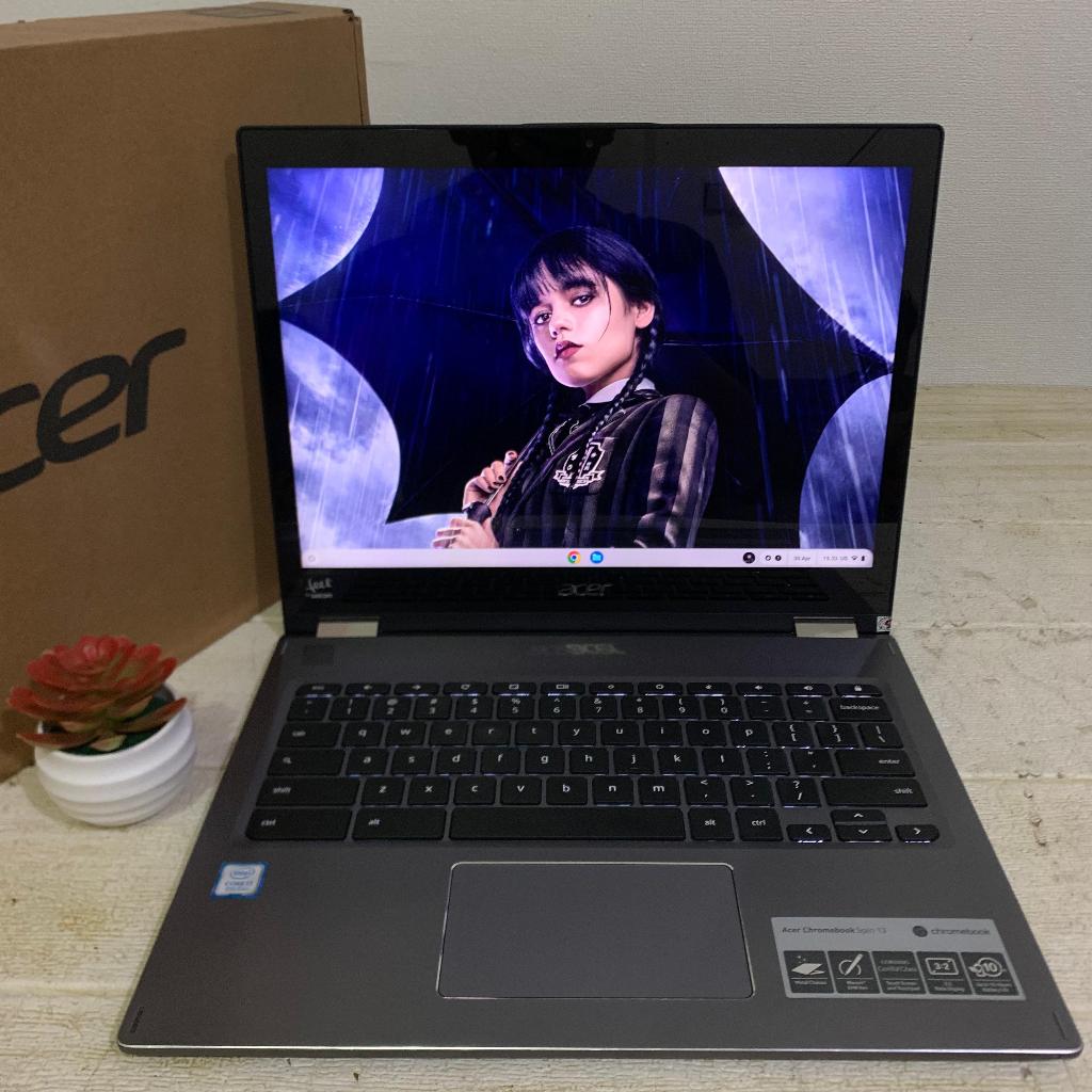 Second Laptop Slim Acer Chromebook Spin 13 | Core i7 8250U | RAM 16 GB | SD 128 GB | Touchscreen | F
