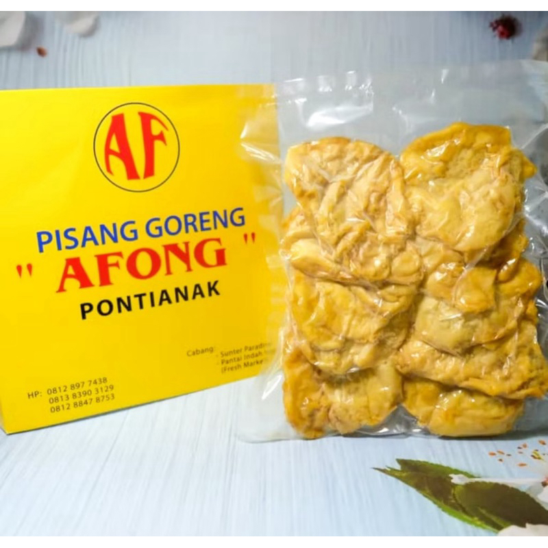 

Pisang Goreng Afong Pontianak Frozen original asli enak