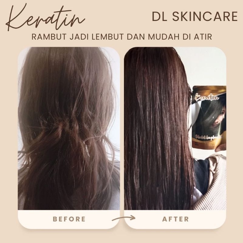 Keratin Pelurus Rambut