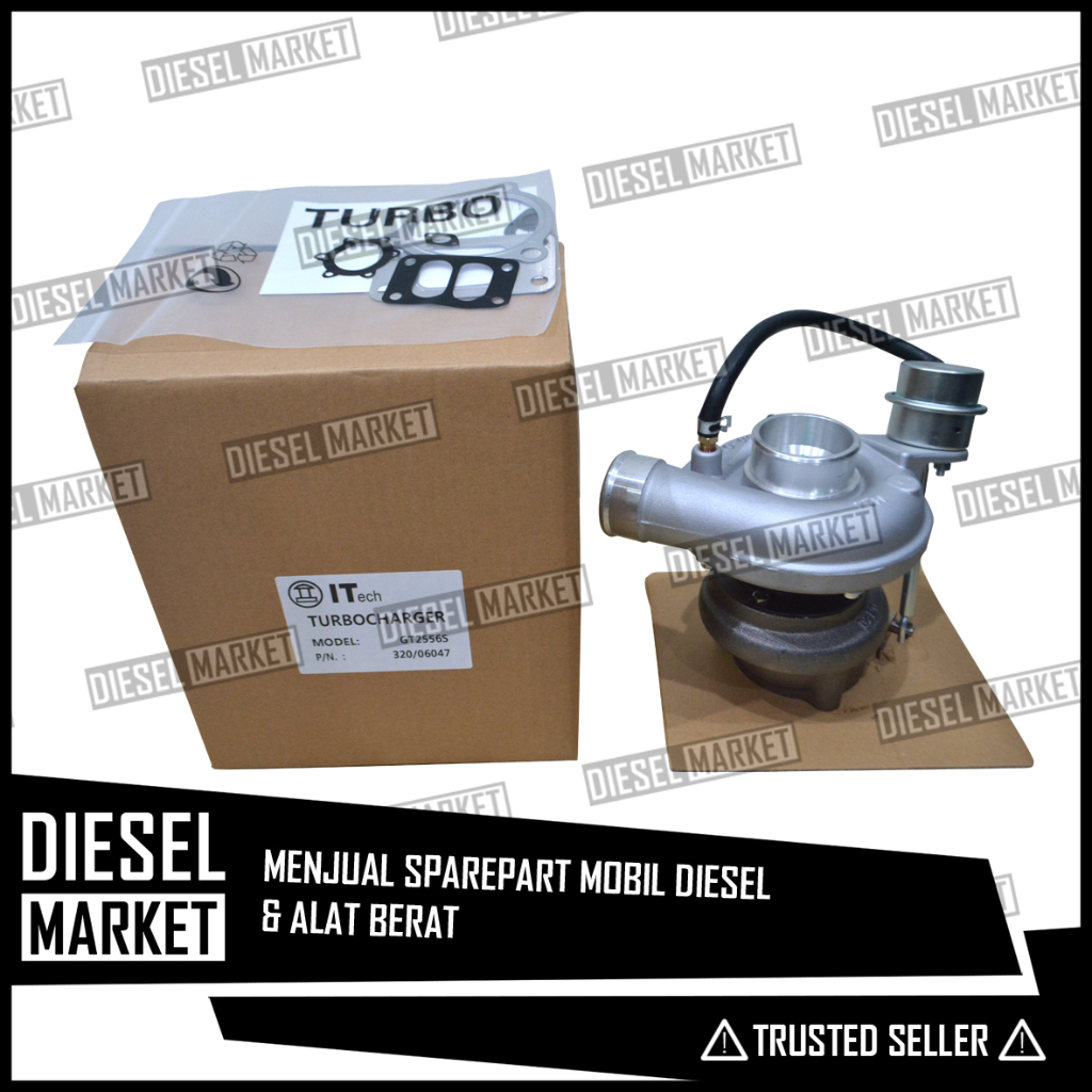 Turbocharger Backhoe Loader JCB 3CX GT2556S 32006047 - Turbo Carger JCB 4CX 320-06047