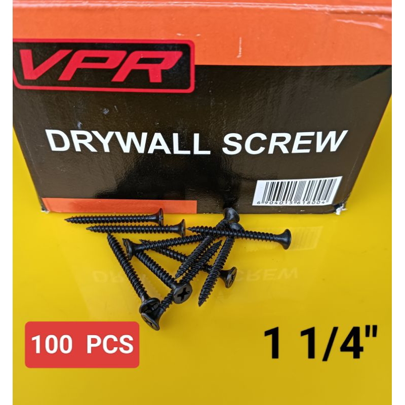 (100 Pcs) SEKRUP 1 1/4" SEKRUP 3 CM SEKRUP GYPSUM KAYU DLL SEKRUP 6×1 1/4" IN 3,2 CM