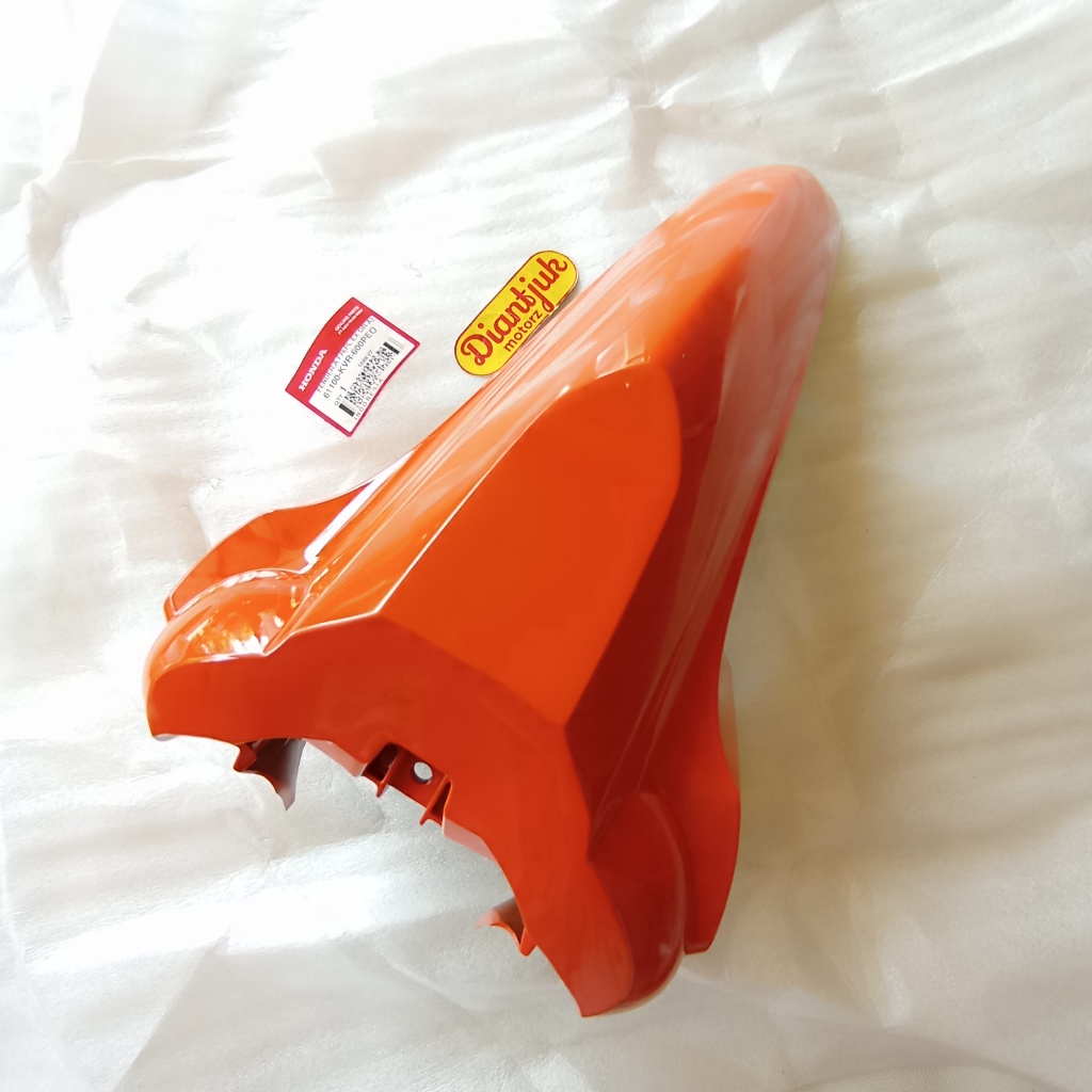 Fender Front Spakbor Slebor Depan Orange Oren Honda Revo 100 Lama Original AHM 61100-KVR-600PEO