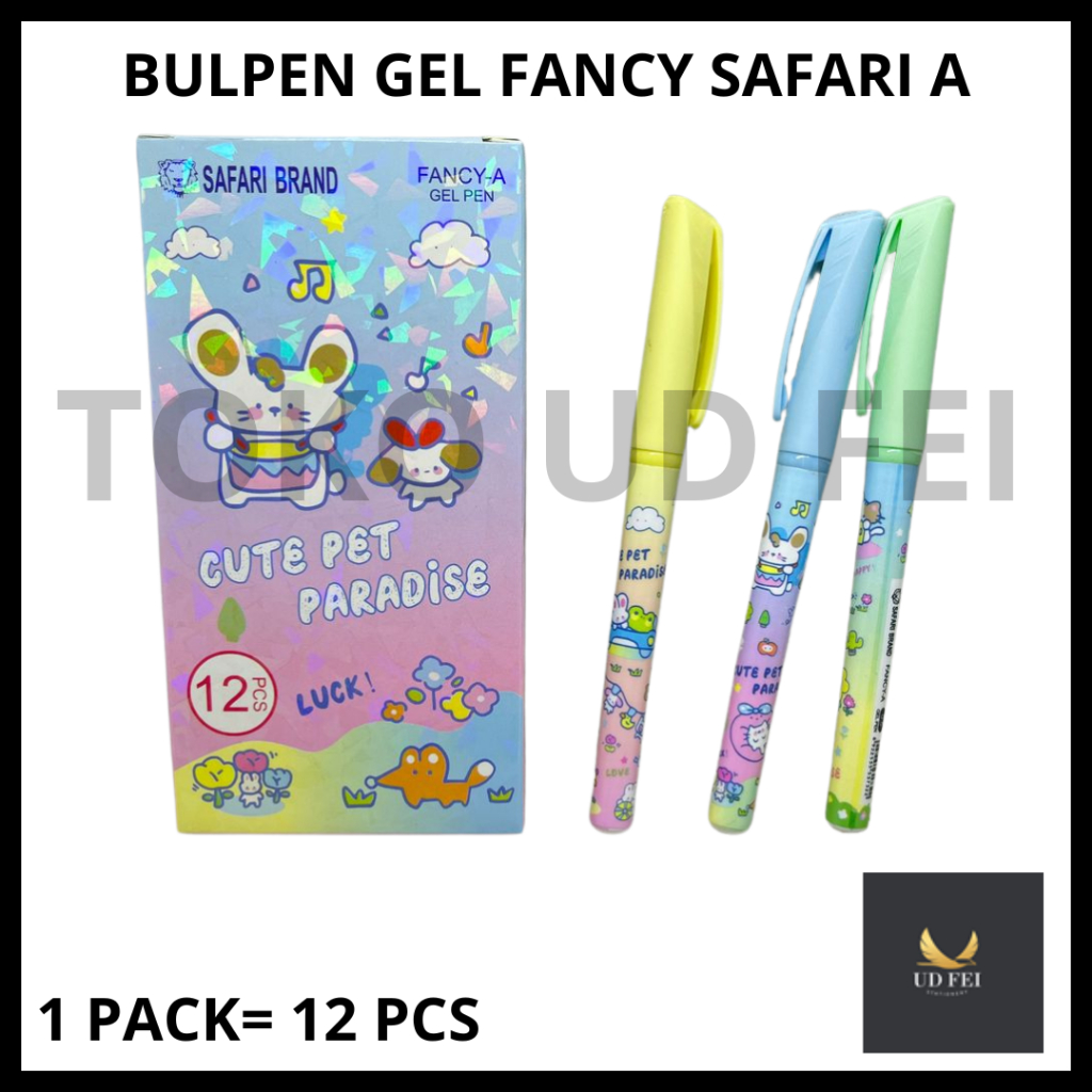 

(1 PACK= 12 PCS SAFARI D) BULPEN GEL FANCY/ BULPEN GEL ULTRAMAN/ BULPEN GEL FANCY KARAKTER/ BULPEN FANCY