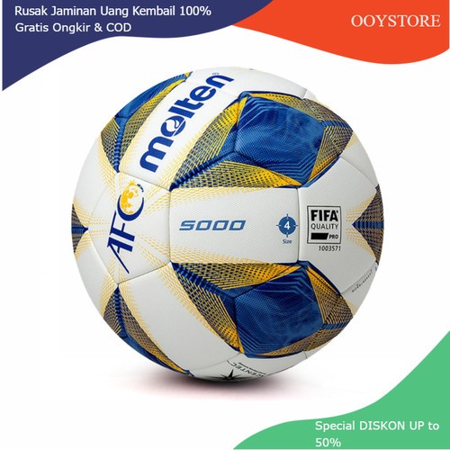 MOLTEN bola FUTSSAL molten 5000 ORIGINAL bola futsal size 4 molten