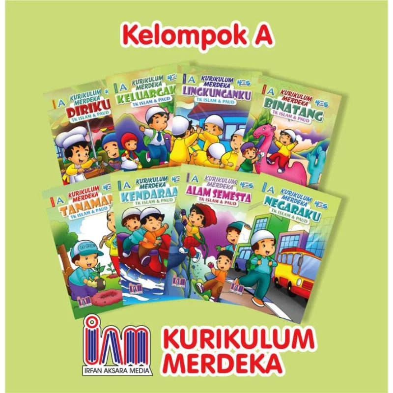 Buku Paket Kurikulum Merdeka untuk TK A