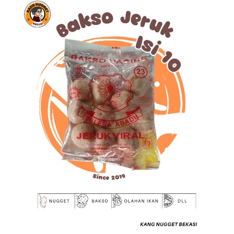 

BAKSO JERUK ISI (10, 25, 50)