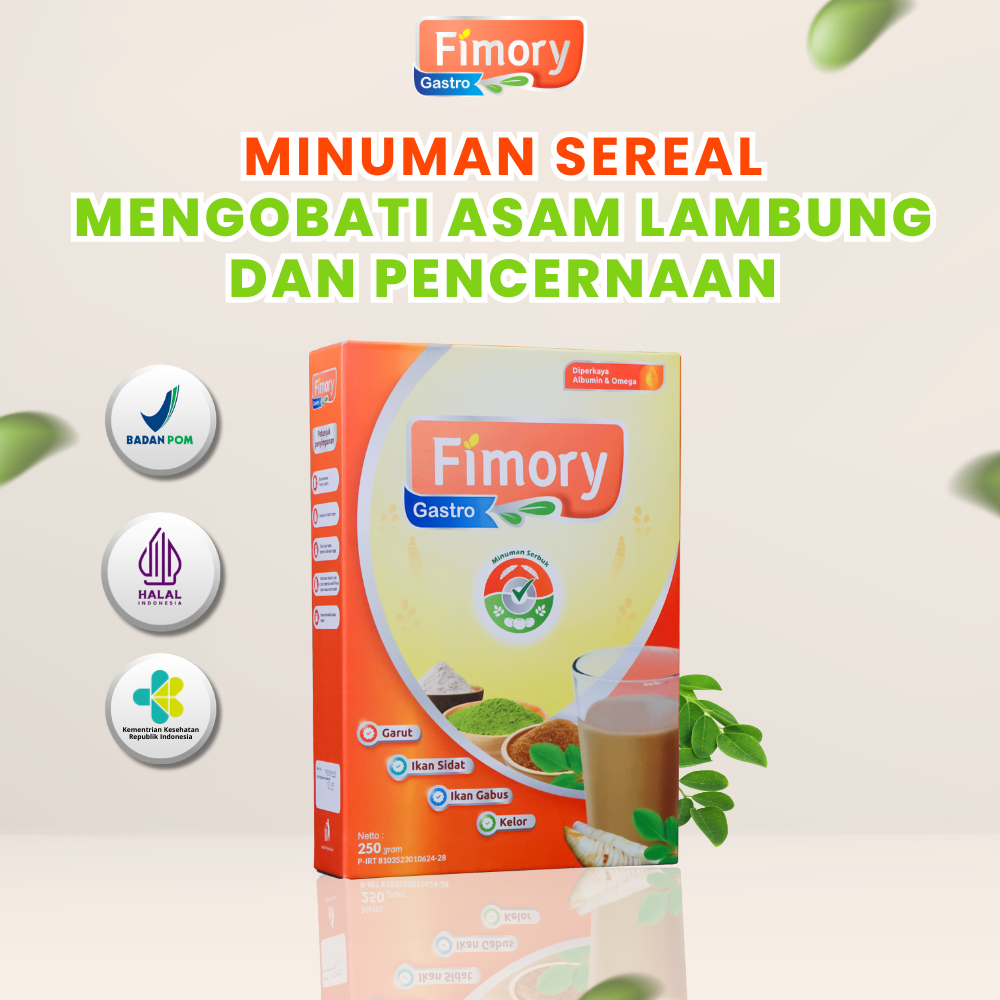 

Fimory Asam Lambung - Minuman Sereal Obat Asam Lambung | 250 gram