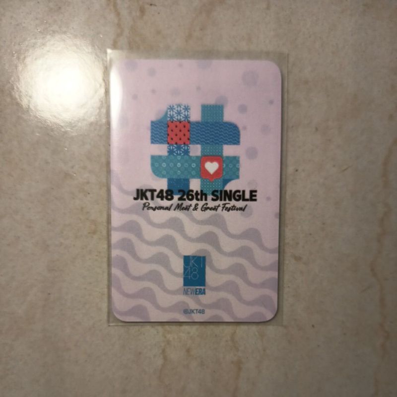 photocard mng jkt48 official 100%