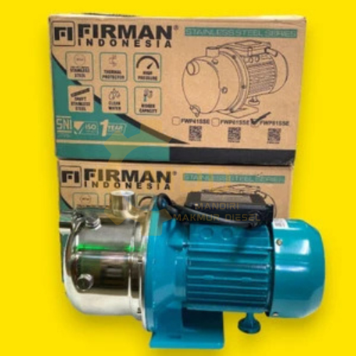 FIRMAN FWP 81 SSE / POMPA SEMI JET STAINLESS FIRMAN FWP 81SSE 1" X 1"