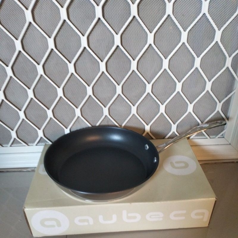 FRYPAN 24cm  Lapis teflon food grade, stenliss steel. MAXIM EXPORT , tebal, bottom 3 ply