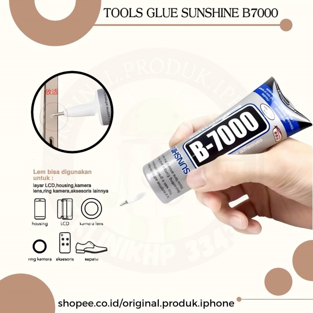 

TOOLS GLUE SUNSHINE B7000 LEM LCD TOUCHSCREEN ORIGINAL