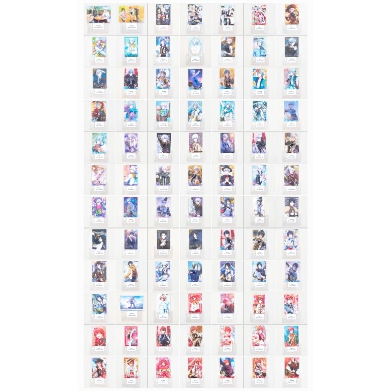 [2/2 - Riku, Iori, Sogo, Tamaki, Unit] Idolish7 Wafer Metal Card Idolish7