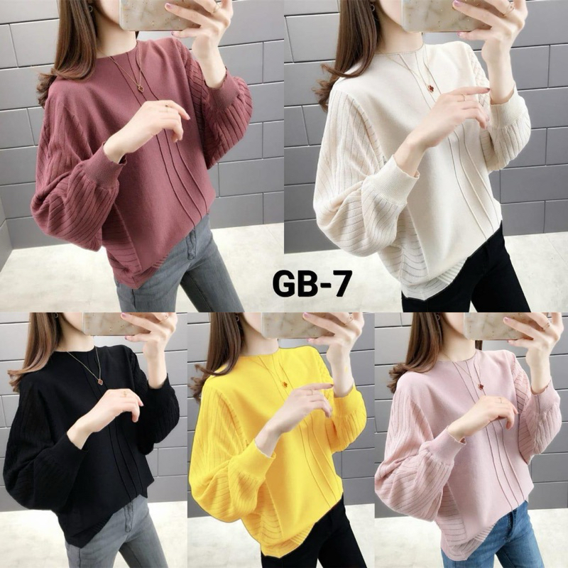 BLOUSE RAJUT IMPORT BANGKOK