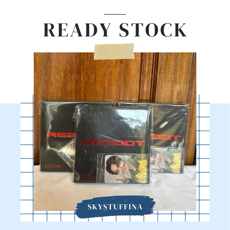 ALBUM DIGIPACK REBOOT TREASURE + POB KTOWN  READY STOCK