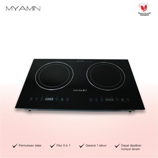 MYAMIN KOMPOR INDUKSI 2 TUNGKU 200-1800WATT