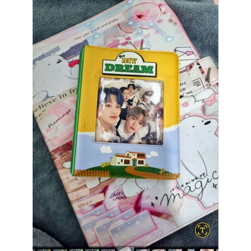 PRELOVED KOLBUK 2p NCT DREAM BE MY DREAM BINDER PHOTOCARD