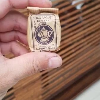 

kopi cap teko kemasan kertas - kopi cap teko tanpa gula