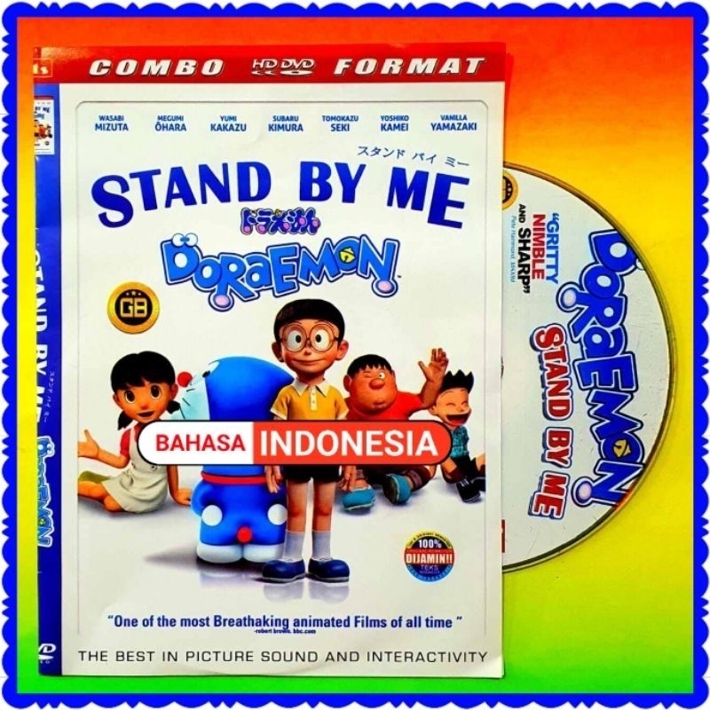 KASET DVD DORAEMON STAND BY ME 1 DUBBING BAHASA INDONESIA-LENGKAP FULL BOX