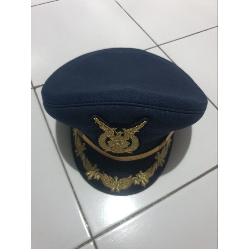 Topi Pet PDU TNI AU uk. 56