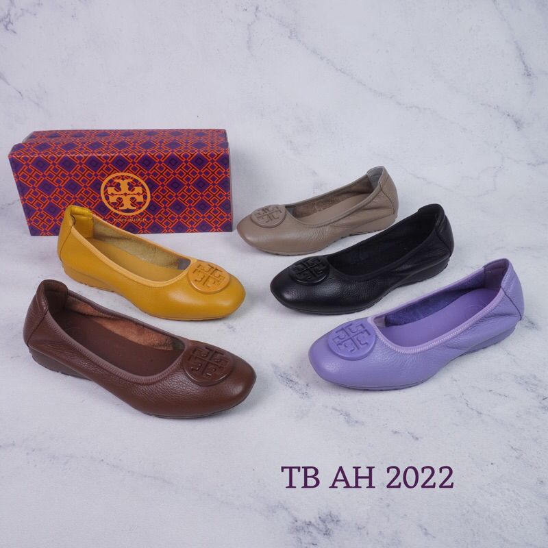 sepatu wanita Tory burch flat