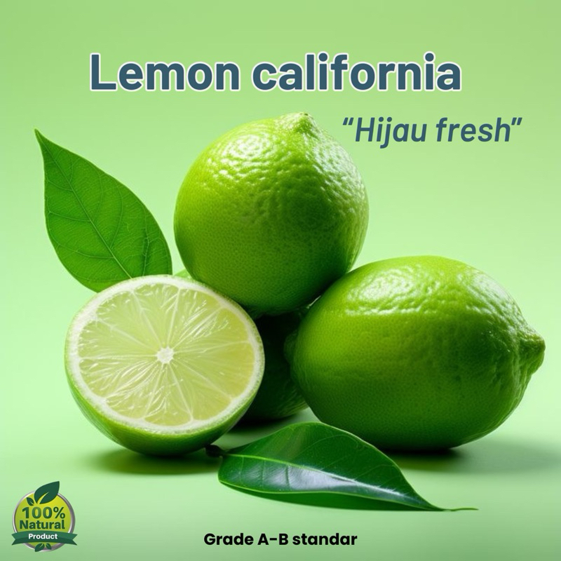 

Lemon California Hijau Fresh langsung dari Kebun