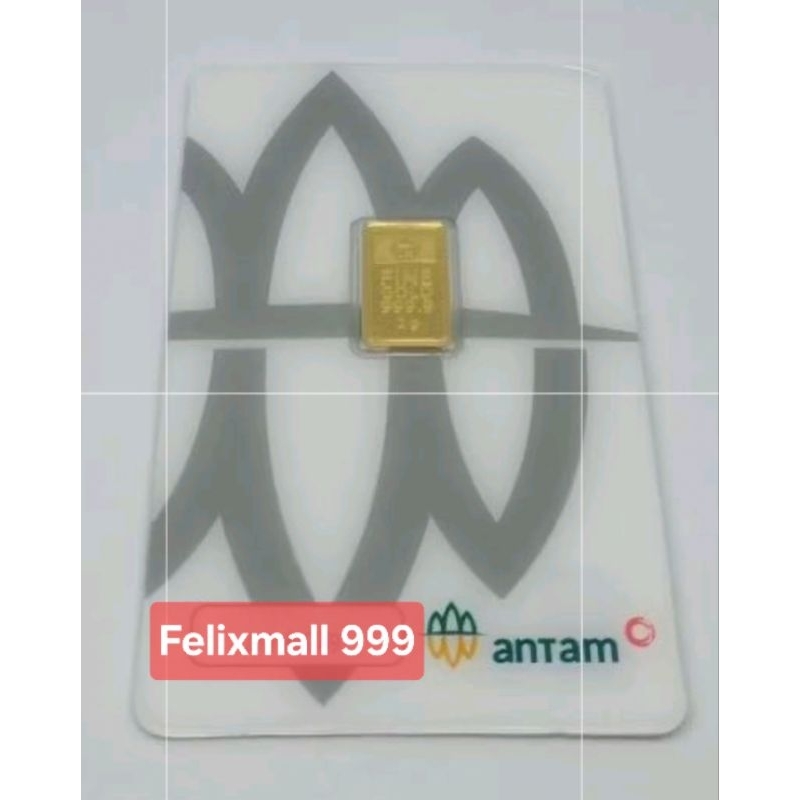 FELIXMALL READY LM 2 GR CERTIEYE ANTAM/ LOGAM MULIA 2 GRAM/ EMAS BATANGAN 2 GRAM
