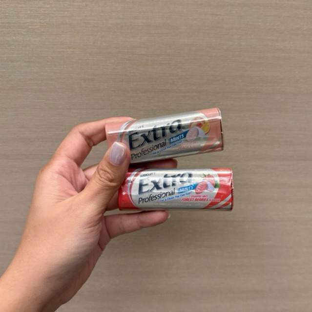 

Wrigley’s Extra Permen Rasa Peach atau Forest Berry ori Hongkong