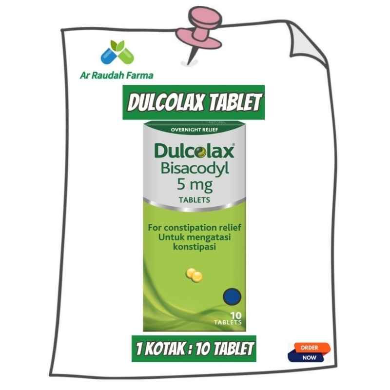 Dulcolax Tablet Bisacodyl 5 mg
