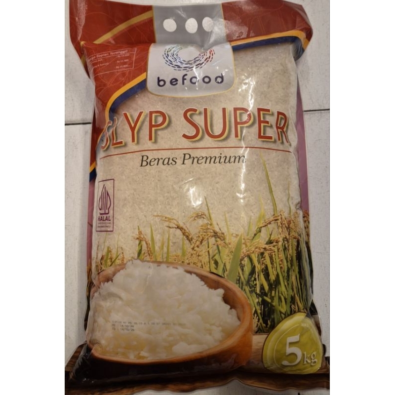 

Beras Premium BEFOOD Slyp Super Premium Rice 5 Kg - SI.
