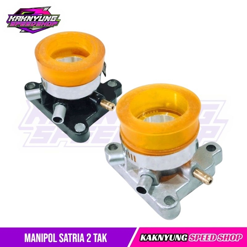 Manipol Satria 2 Tak Ukuran PE 24 PE 28 Warna Silver dan Hitam
