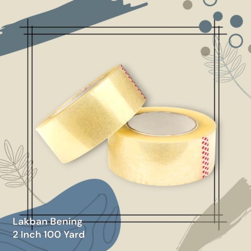 

Lakban Bening 2 Inch 100 Yard Murah