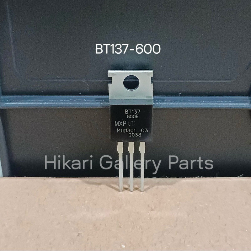 Transistor BT137-600 BT 137-600E / TR BT137 600E / BT 137-600