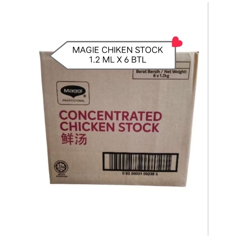 

MAGGIE CHOKEN STOK 6 X 1.200 ML