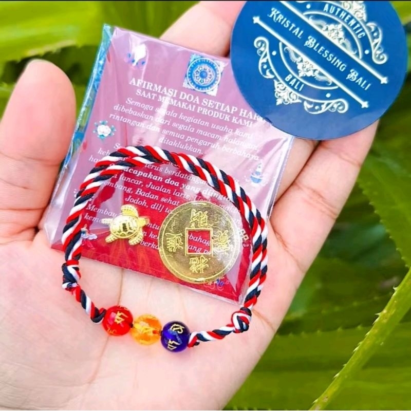 Gelang Tridatu Original Bali / Kalung Tridatu Original Bali / Gelang Tridatu / Gelang Khas Bali