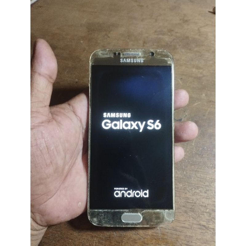 LCD  SAMSUNG S6 FLAT G920F ORIGINAL COPOTAN