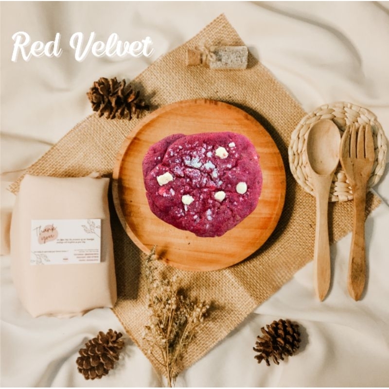 

Red Velvet Cheese Soft Cookies_By Cookielicious