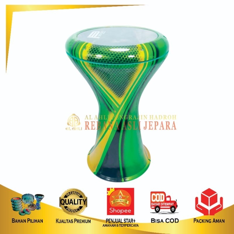 Darbuka Murah Berkualitas Motif Simple & Elegant