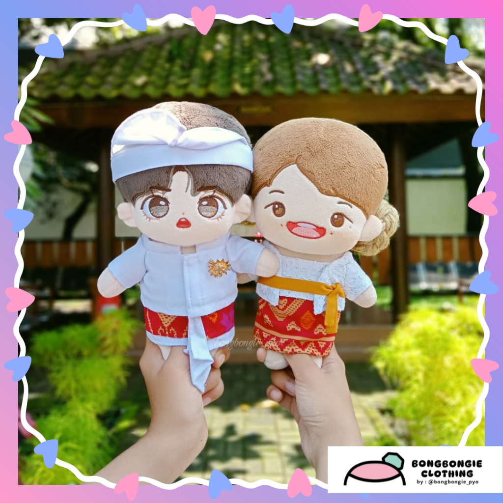 [READY STOCK] Doll Clothes Adat Bali 20 cm / Baju Boneka / Kpop Doll