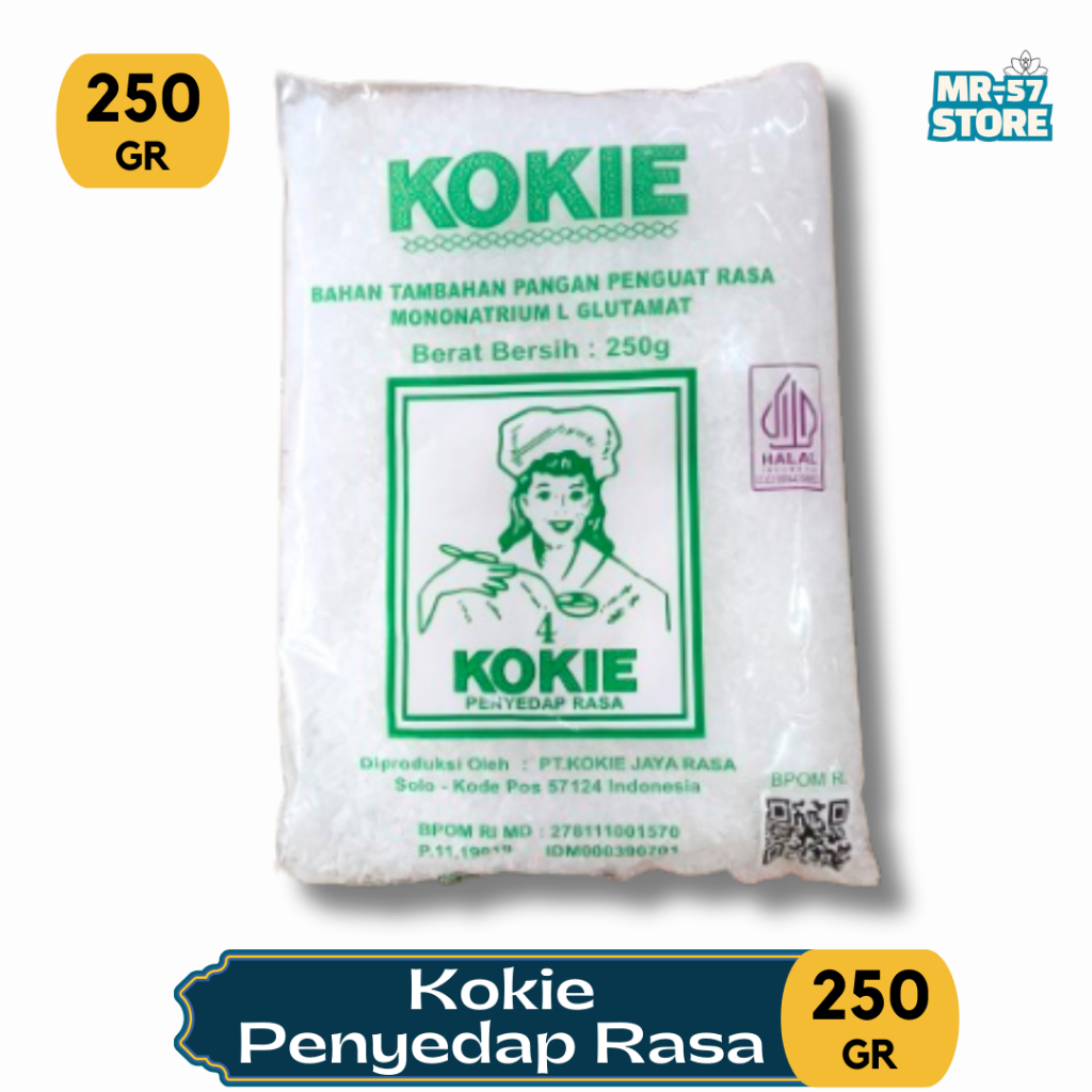 

Penyedap Rasa Kokie 250gram (Bahan Tambahan Pangan Penguat Rasa)