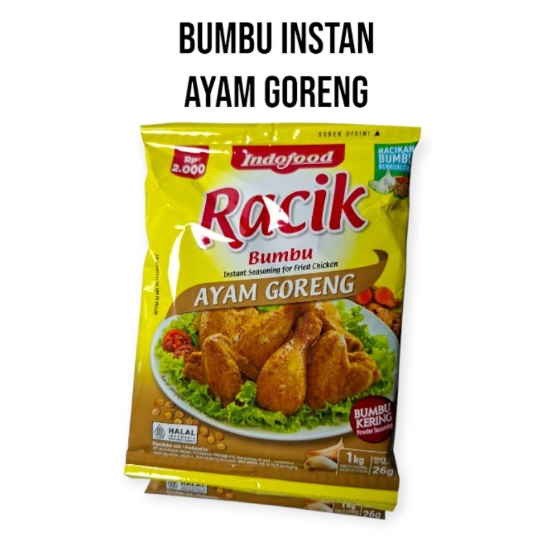 

Bumbu Racik Ayam Goreng 26gr 10pcs