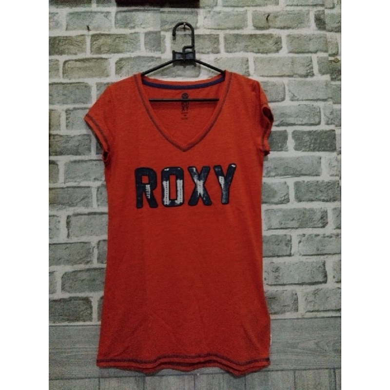 Preloved kaos wanita Roxy no minus
